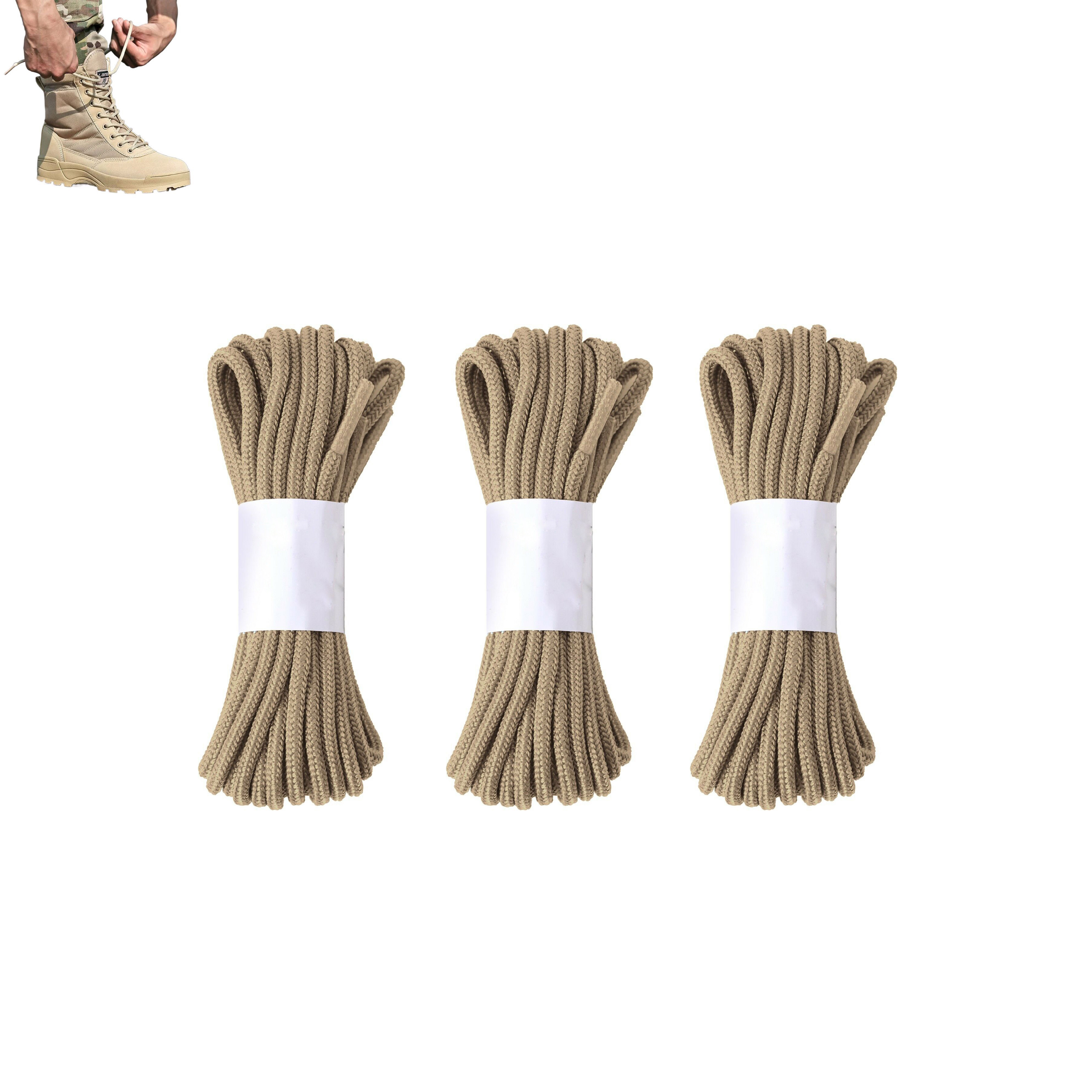 Pro.Mart Army Military Boot Laces – Heavy Duty Tactical Boot Shoe Laces