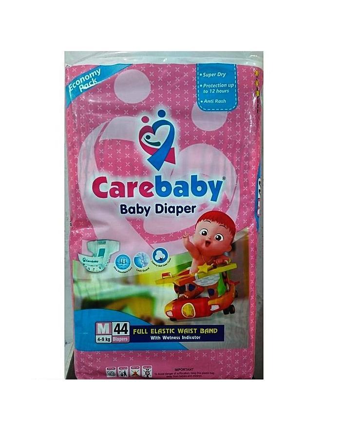 Care Baby Diapers Medium Size - 44 Pieces (4-9 Kg) Economy Pack Price ...