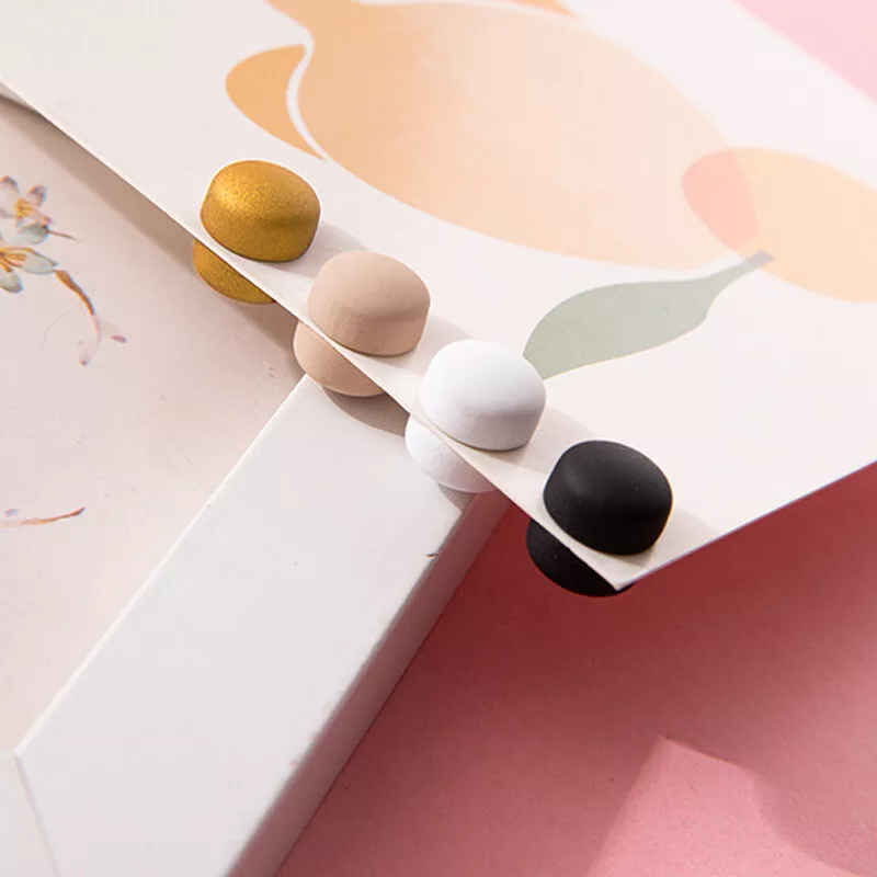 Strong Hijab Magnets – Multi-Design Scarf Magnets, Pinless Magnetic Pins for Muslim Hijab, Multi-Colored Magnetic Buttons for Scarf, Secure and Stylish Closure