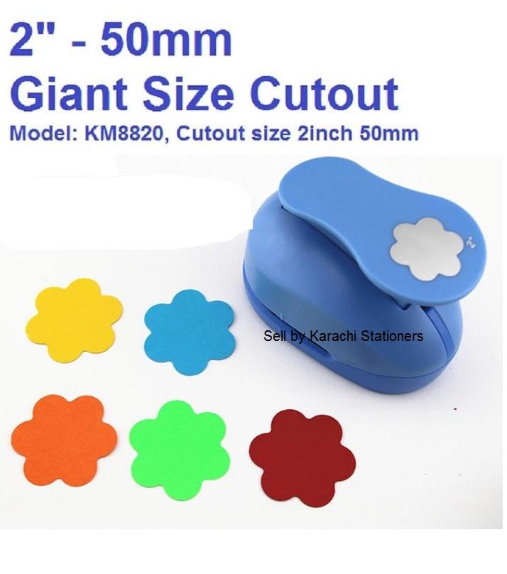 Km8820 2inch Dia Cut - Flower Design Punching Machine Diy Craft Punch Shape Cutter