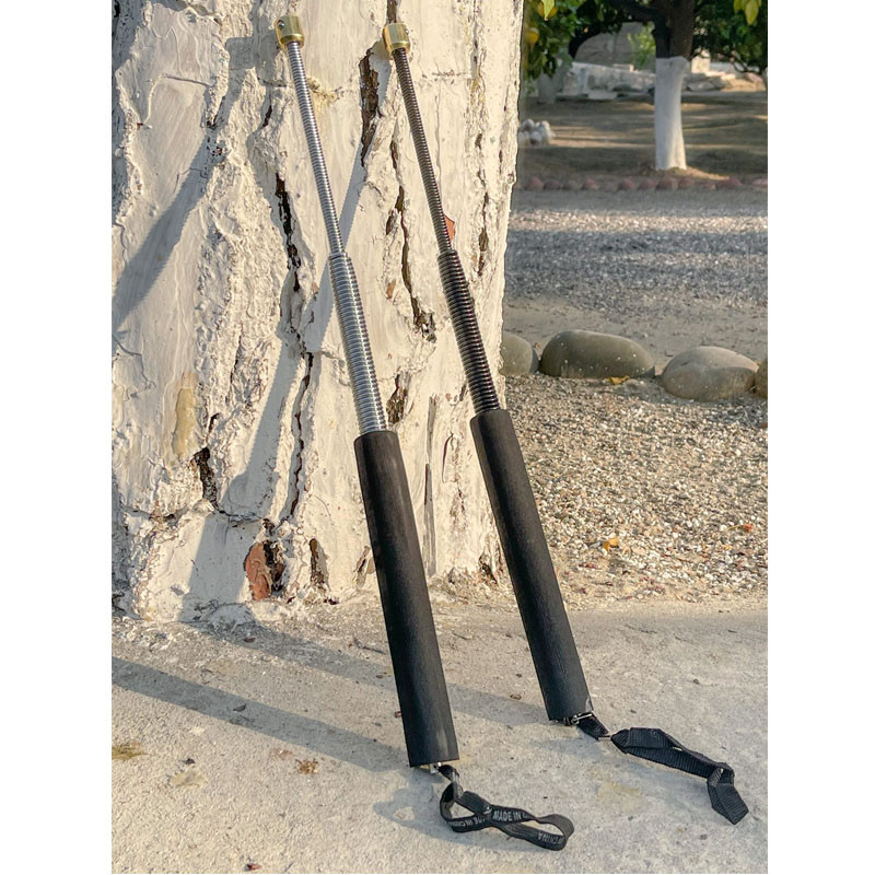 26 Inch Expandable Metal Spring Rod with Manual Nylon Pouch Retractable Stick For Self-Def High Quality