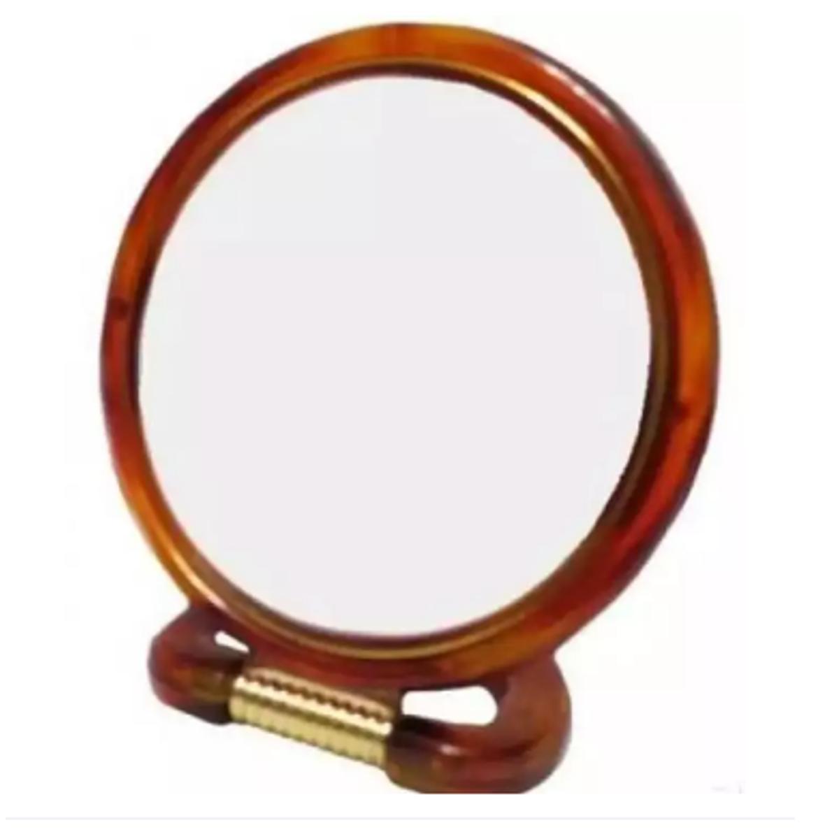 Round Desktop Cosmetic Mirror Double Sided Magnify Make Up Shave