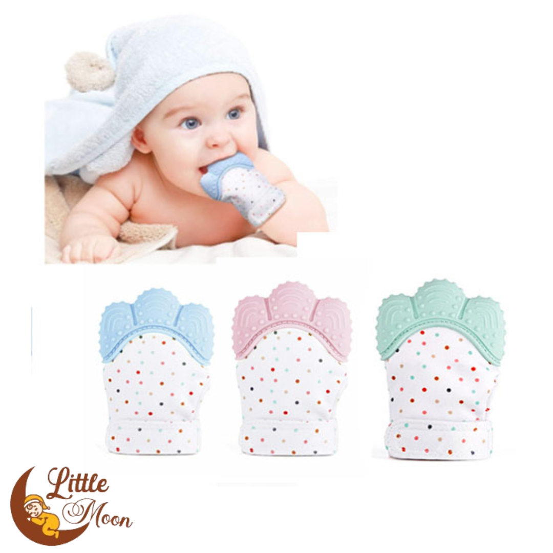 1pcs Newborn Baby Silicone Mitts Teething Mitten Cartoon Shaped Glove Soft Food Grade Toddler Baby Teether Toys Baby Chew Toy Gift