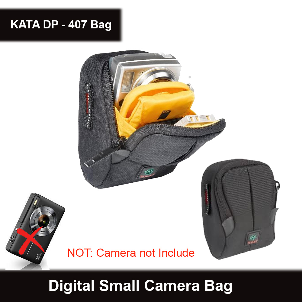Kata -X Digital Flap Pouch For Digital Camera And Mobile