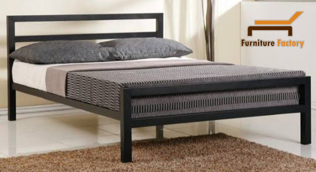 Customized Classic Double Bed, Iron bed Furniture Factory