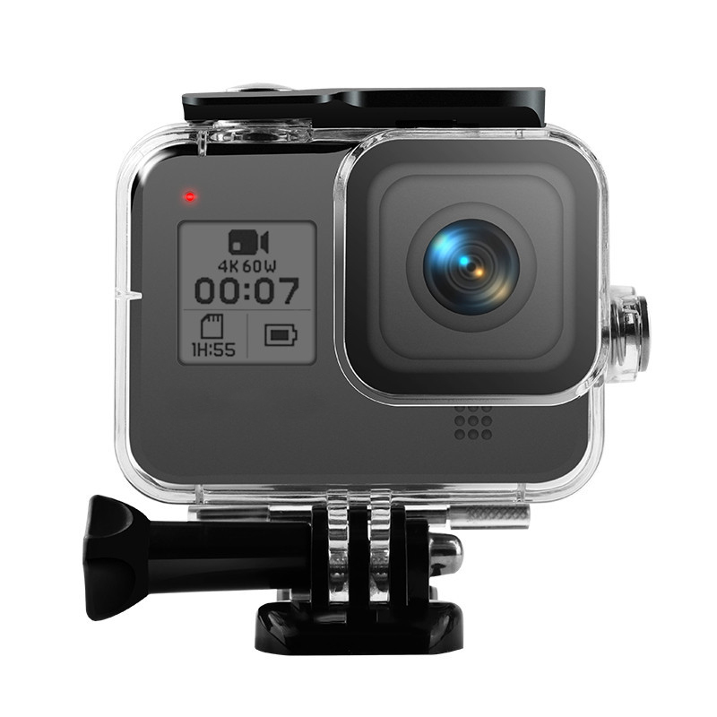 3cdigital Tempered Glass Sports Camera Waterproof Case Diving Housing Sports Camera Accessories Suitable For Gopro Hero8 45m Buy Online At Best Prices In Pakistan Daraz Pk