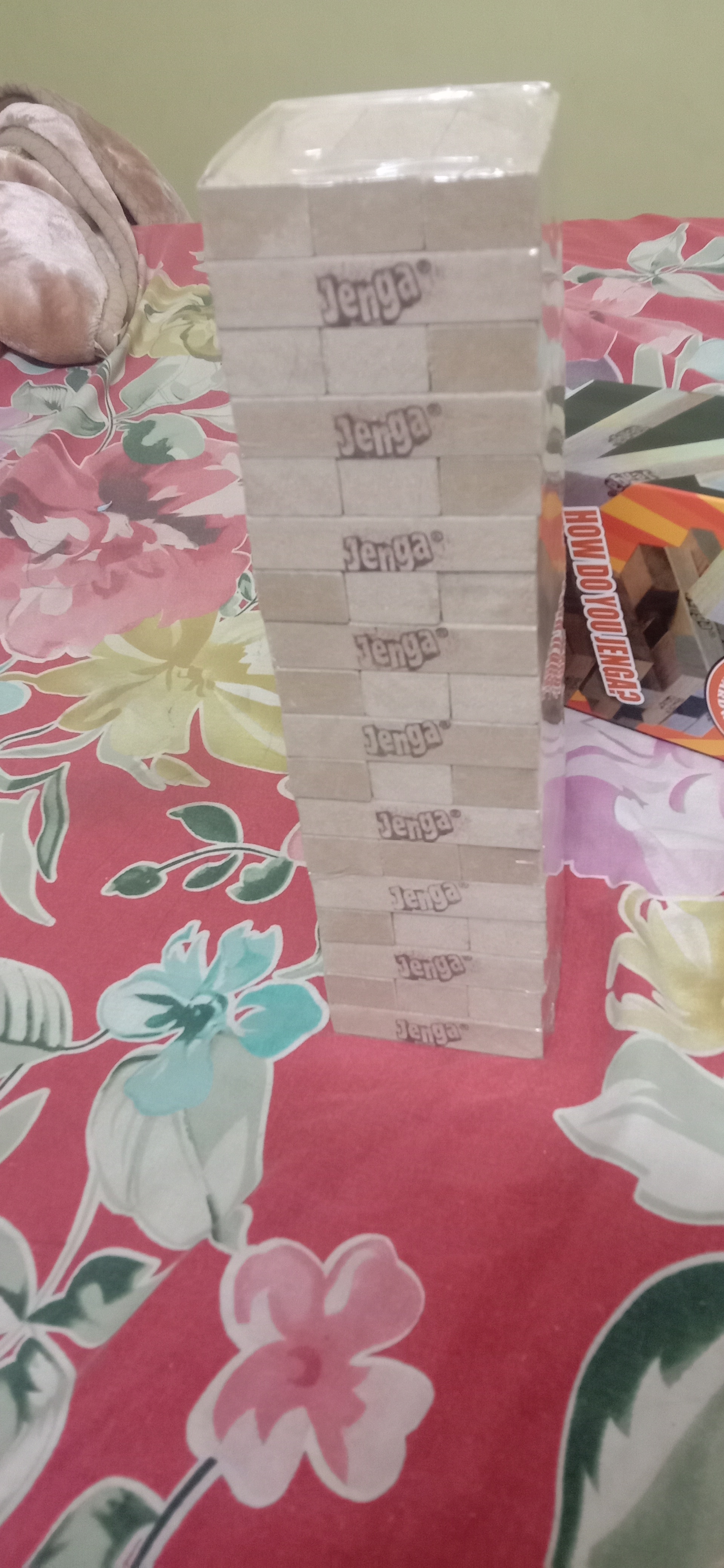Hasbro Gaming Jenga Tower Wooden Blocks Game - Wood Toy