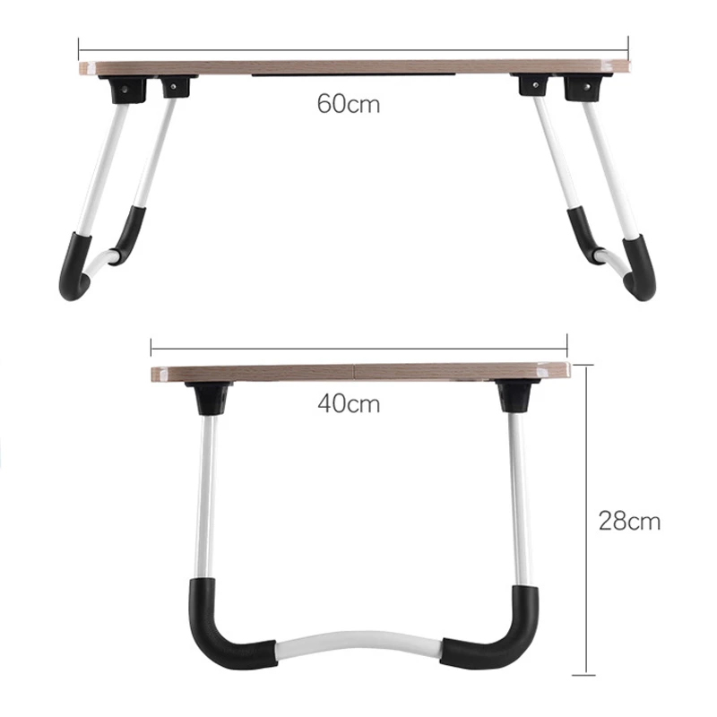 Laptop Table Wooden Gaming Laptop Table With Engraved Cup Holder and Tablet Slot For Bed Foldable Stand Ergonomic Portable Drawing Notebook Reading Food Breakfast Serving Sure Shop