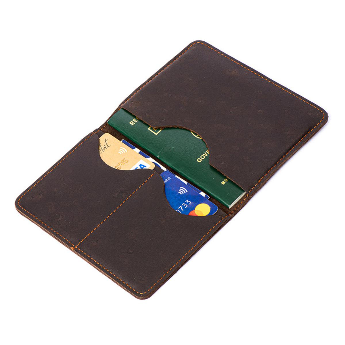 Passport Cover | Genuine Crazy Horse Leather Passport Holder | Passport Wallet for Men & Women | Modish – Coffee Bean