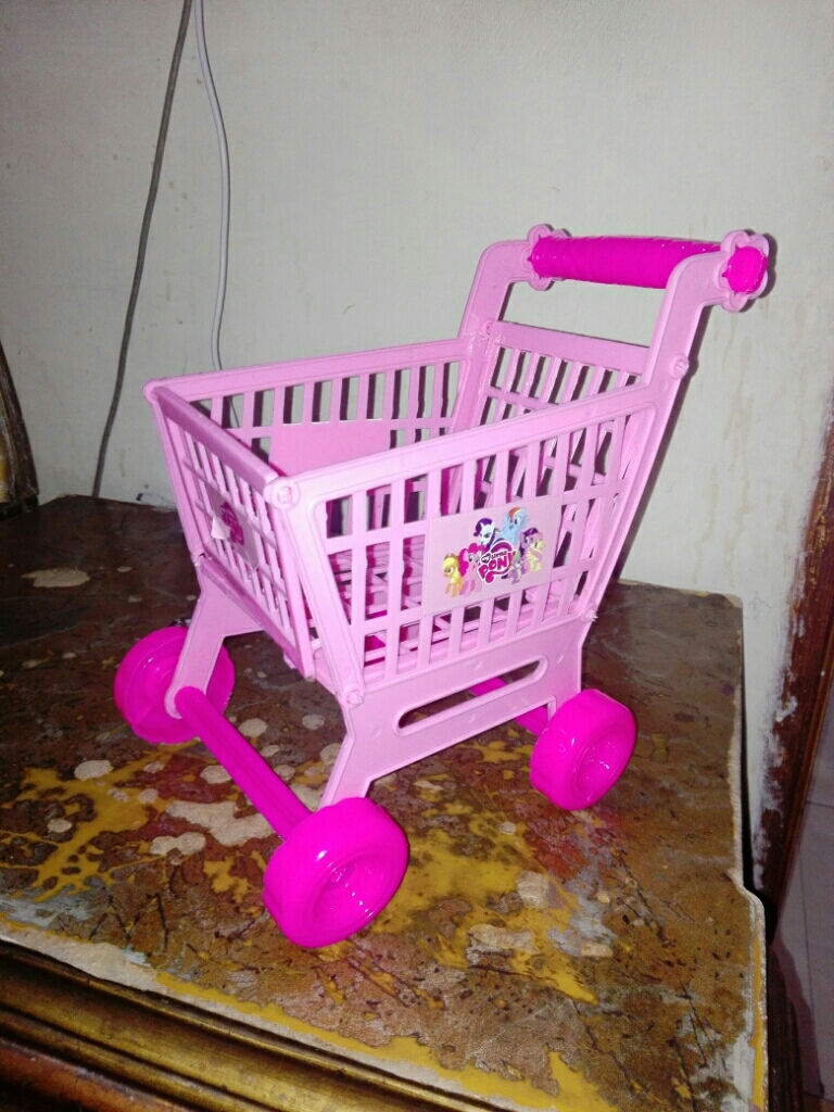 Mini Shopping Cart Trolley Toy for Kids Pretend PLAY