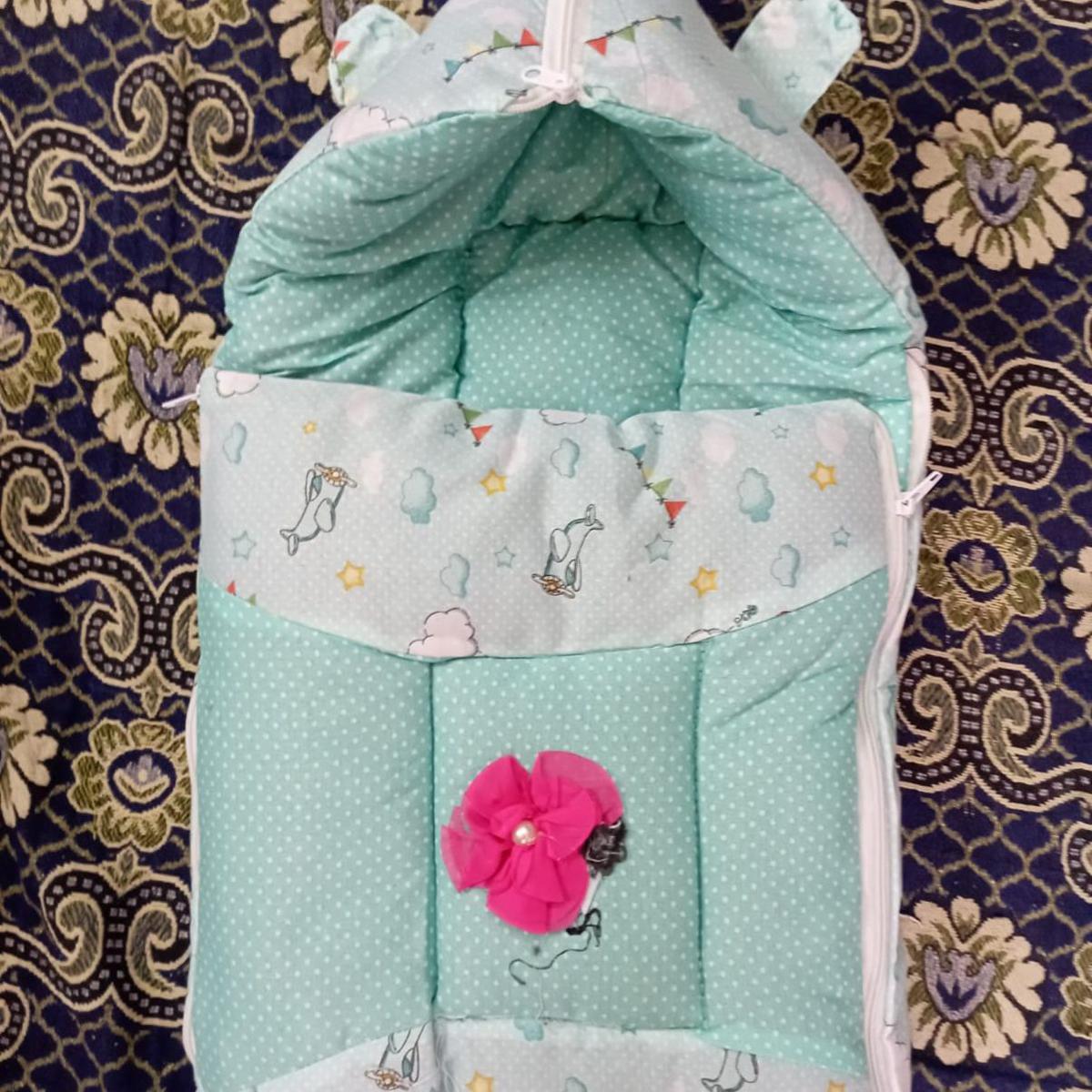 Baby Sleeping Bag For Born Baby In Green