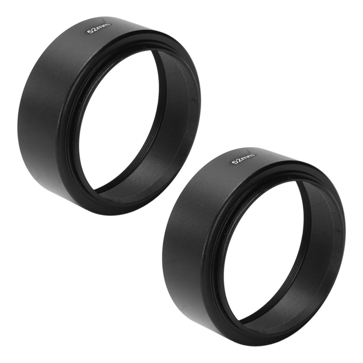 52mm metal lens hood