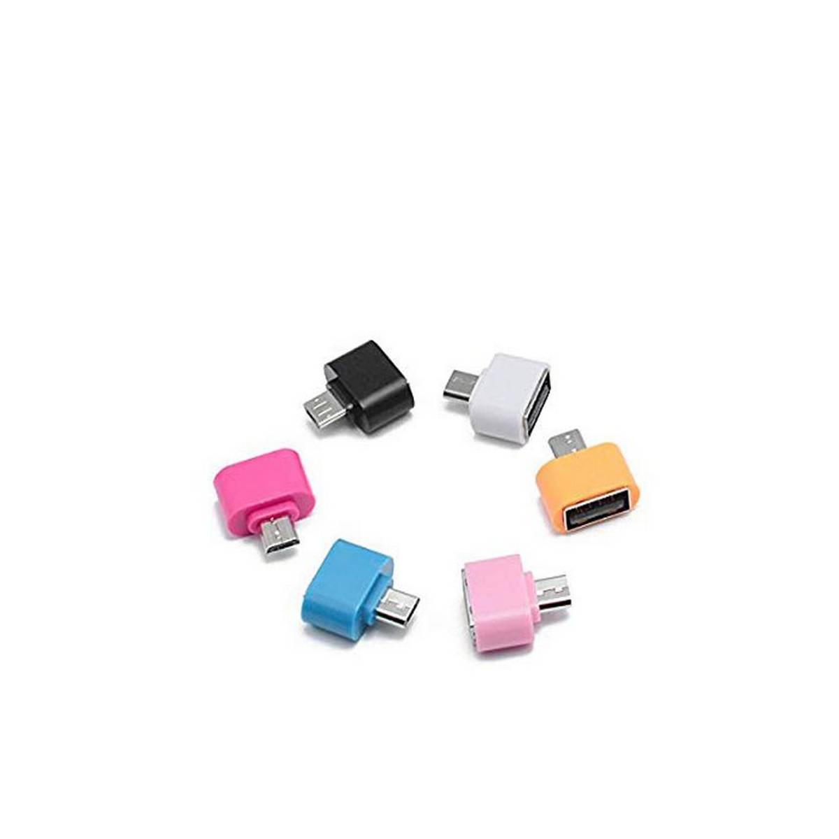 Usb Otg Connector Multicolor - Single Piece