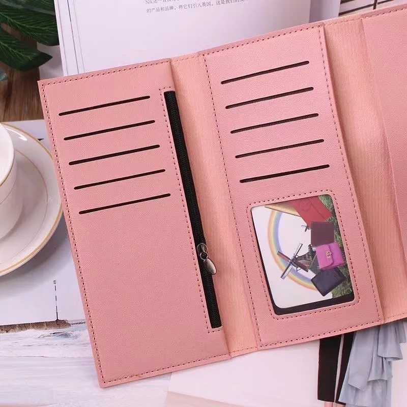 Simple high quality Long Wallet For womens