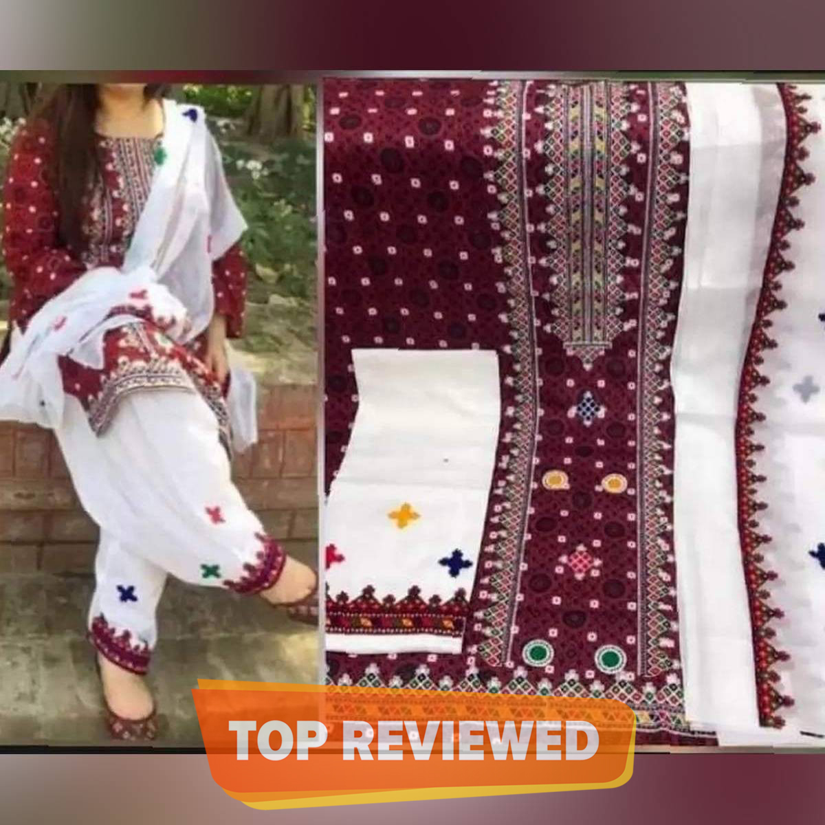 sindhi embroidery suits