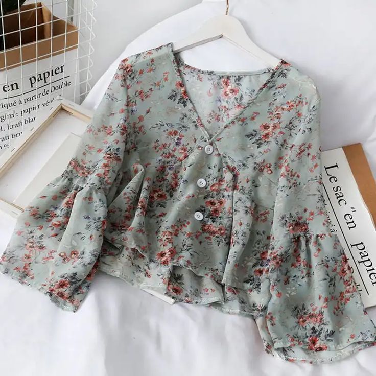 Chic & Flowy: New Women's Chiffon Tops