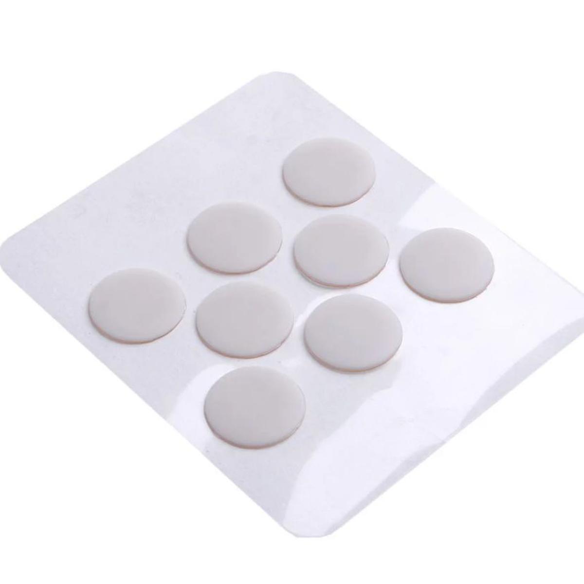 20Pcs Dot Mouse Skates Feet Glides 0.8mm PTFE Teflon