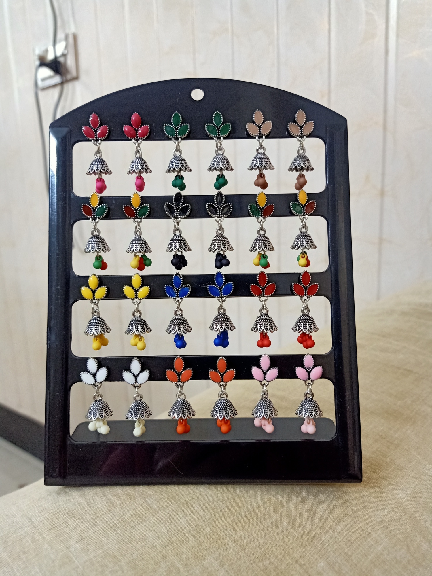 Beautiful Lightweight Traditional  Jhumka Earrings for Women  Add elegance to any look with these lightweight  Jhumka earrings featuring intricate designs and bead drops traditional  jhumka earrings