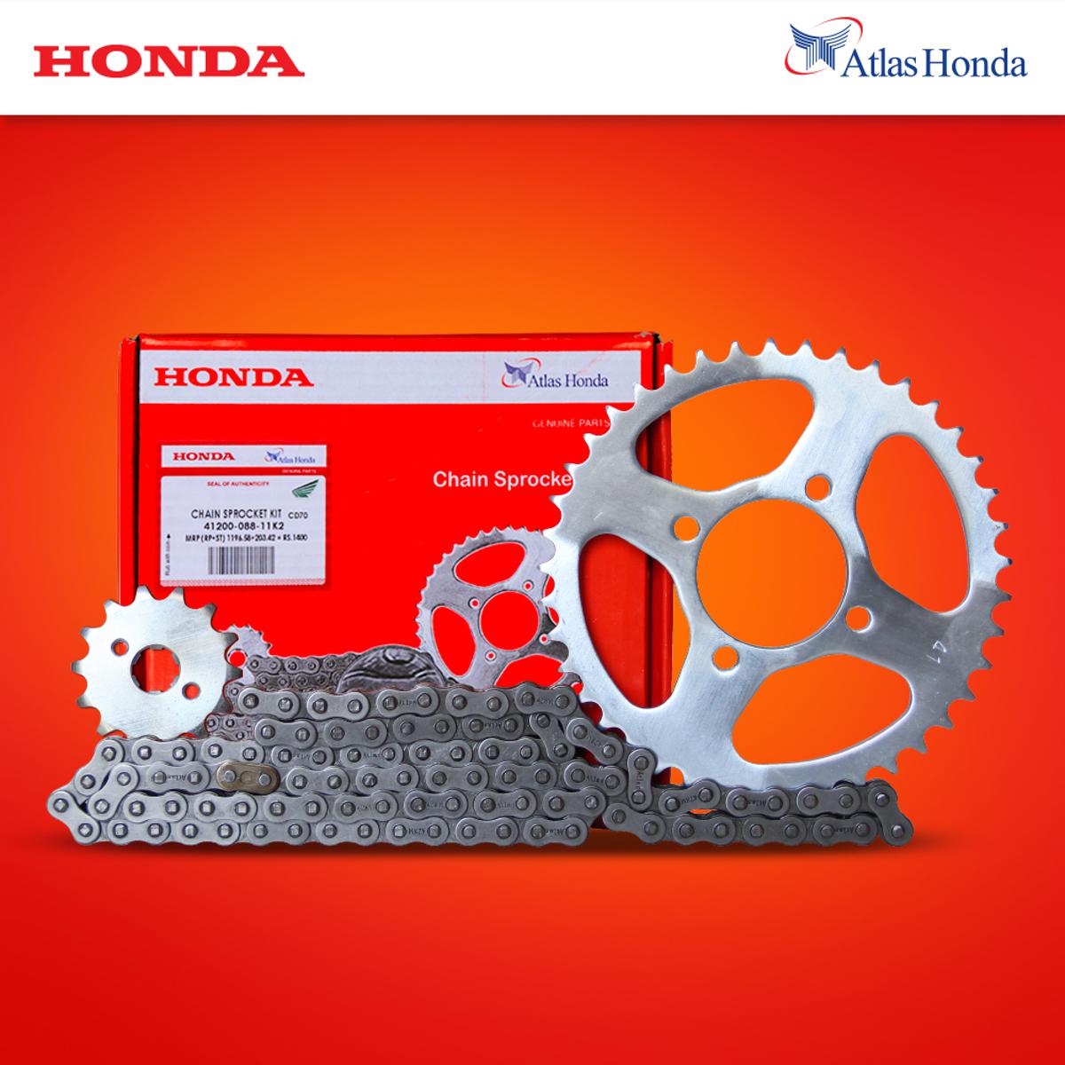 Atlas Honda Chain Sprocket Kit Pridor 100cc l Atlas Honda Chain