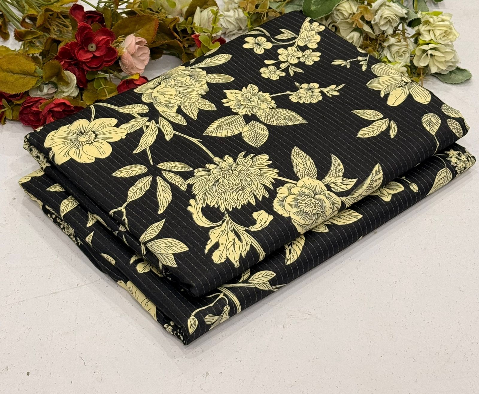 Women Dresses 2 Pcs Marina Wool Specially For Women Collection, Imported Wool Cotton 2pc Latest Design, All Season Cotton Collection Women Suit