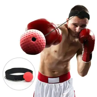 head mounted boxing reflex ball