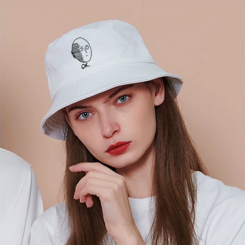 Saitama Oppai I'm OK Panama Caps Men's 