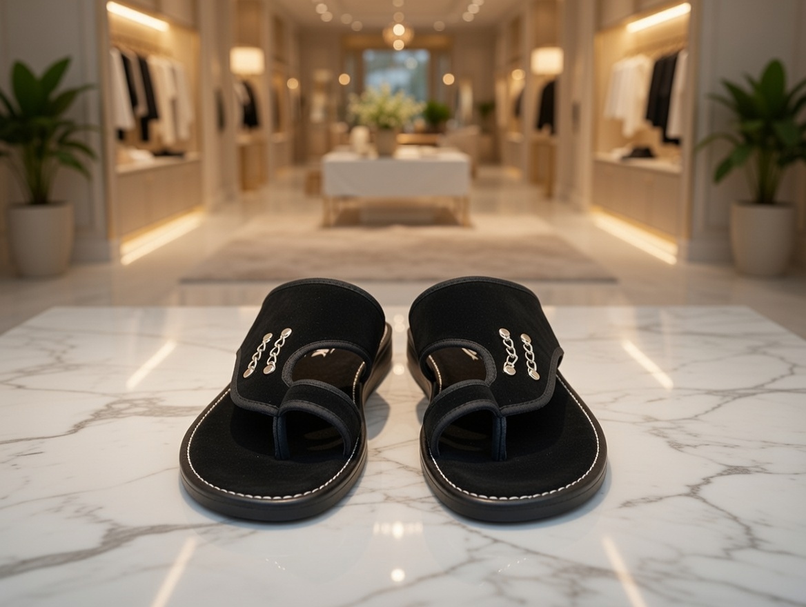 slippers for men-House slippers with PVC sole- Chapal with PVC sole for men