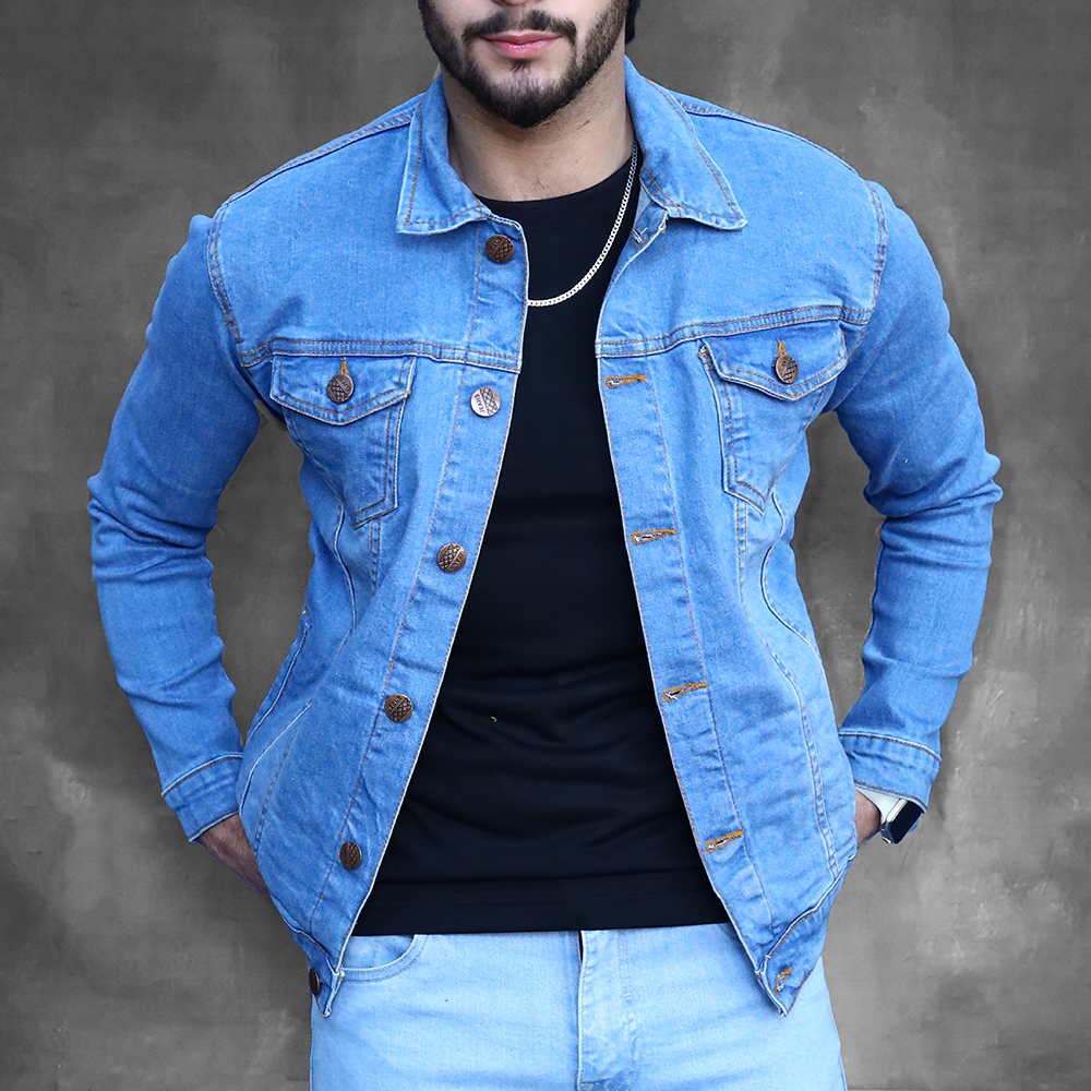 Full Sleeve Casual Jackets Designer Regular Fit Light Blue Ladies Denim  Jacket, Size: Medium at Rs 180/piece in New Delhi