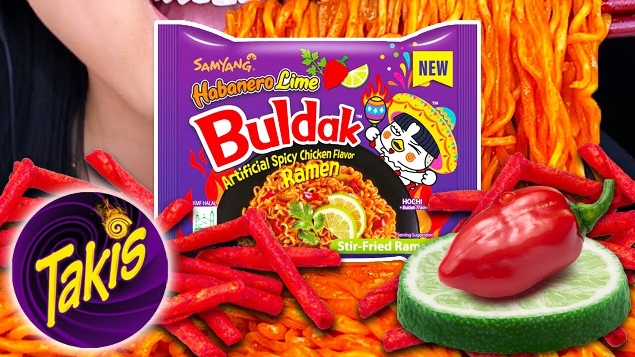 4240: Buldak Habanero Lime Spicy Chicken Flavor Ramen USA