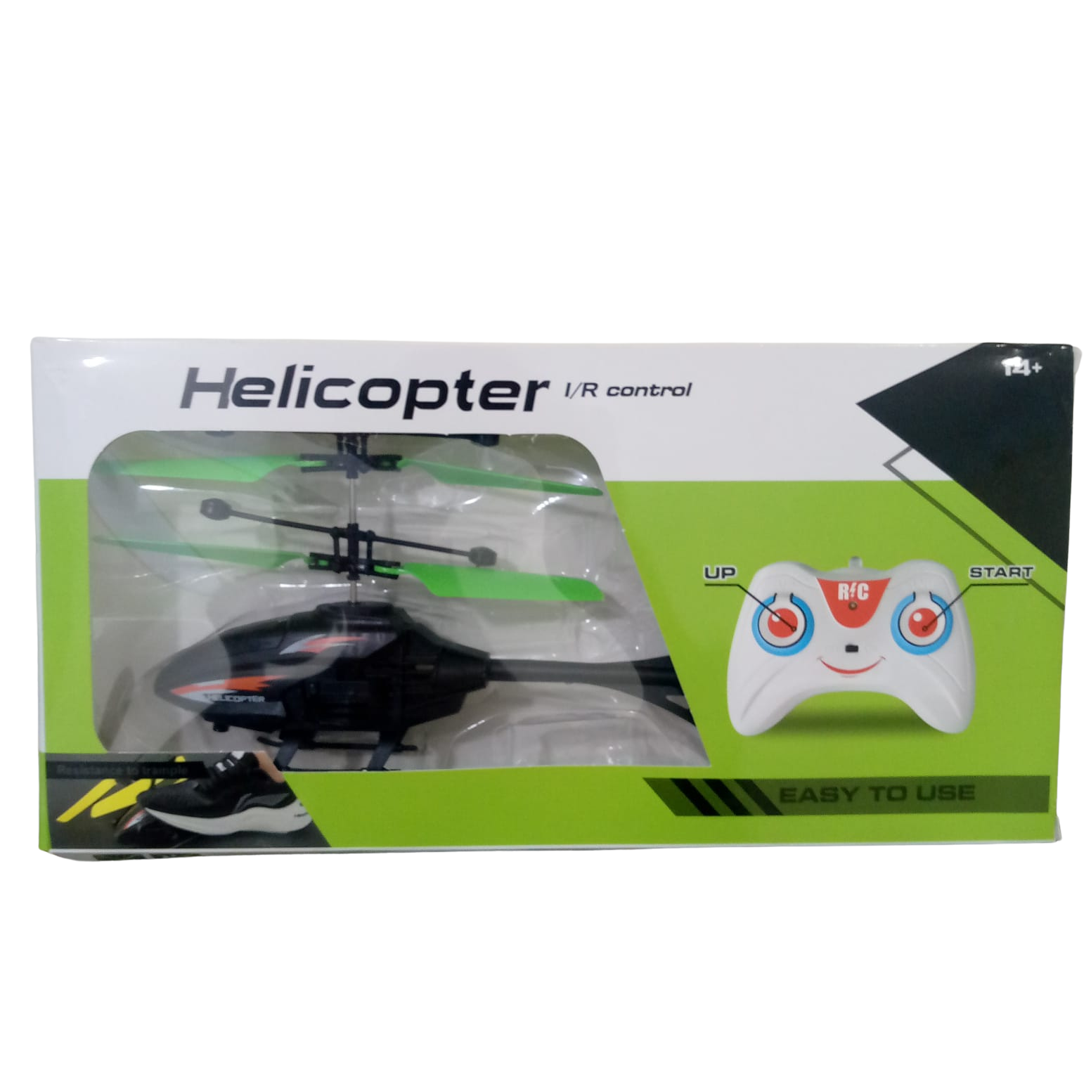 Remote Control Helicopter for Kids & Adults | 2-in-1 RC & Hand Sensor Flying Toy with LED Lights | Rechargeable RC Toy | Durable Blades | Best Gift for Boys & Girls