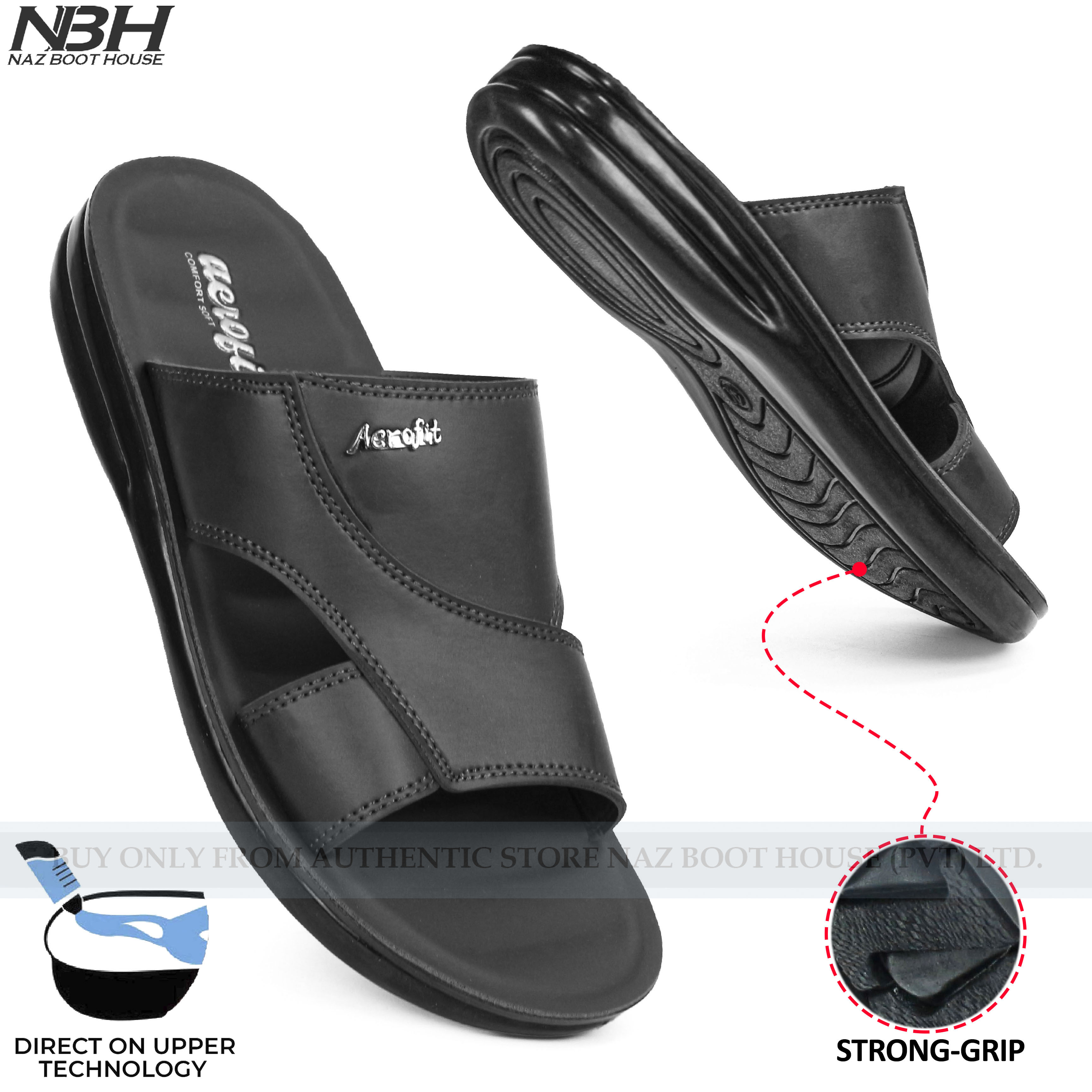 NBH Slippers For Men - Casual Medicated Slippers For Men - Chappal - New Quality Flip Flops For Boys - Comfortable And Non-Slip Slippers - Comfortable And Durable Slipper For Men's.