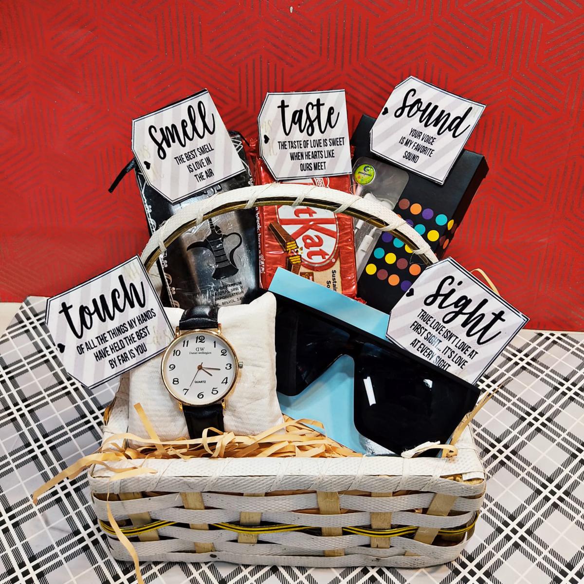 Boyfriend Gift Basket Ideas For Men Gift Basket For Him Hamper