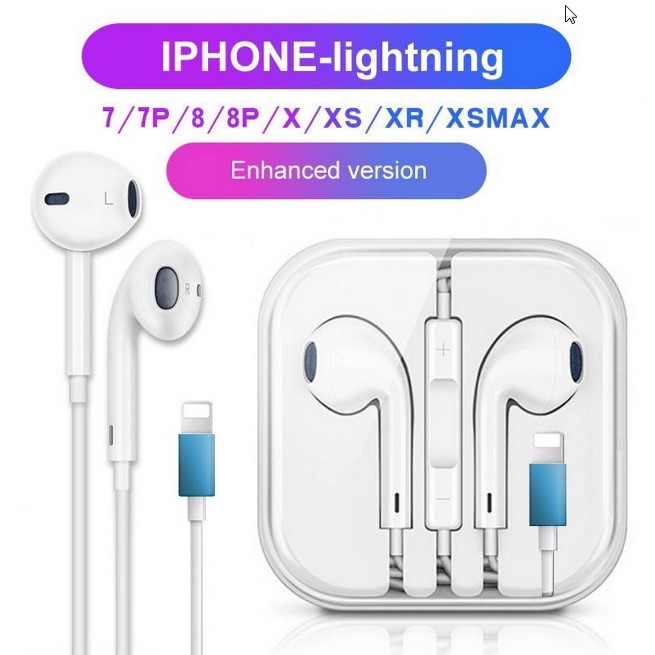 Pop up Handsfree iPhone Handfree In Ear Headphones for iPhone