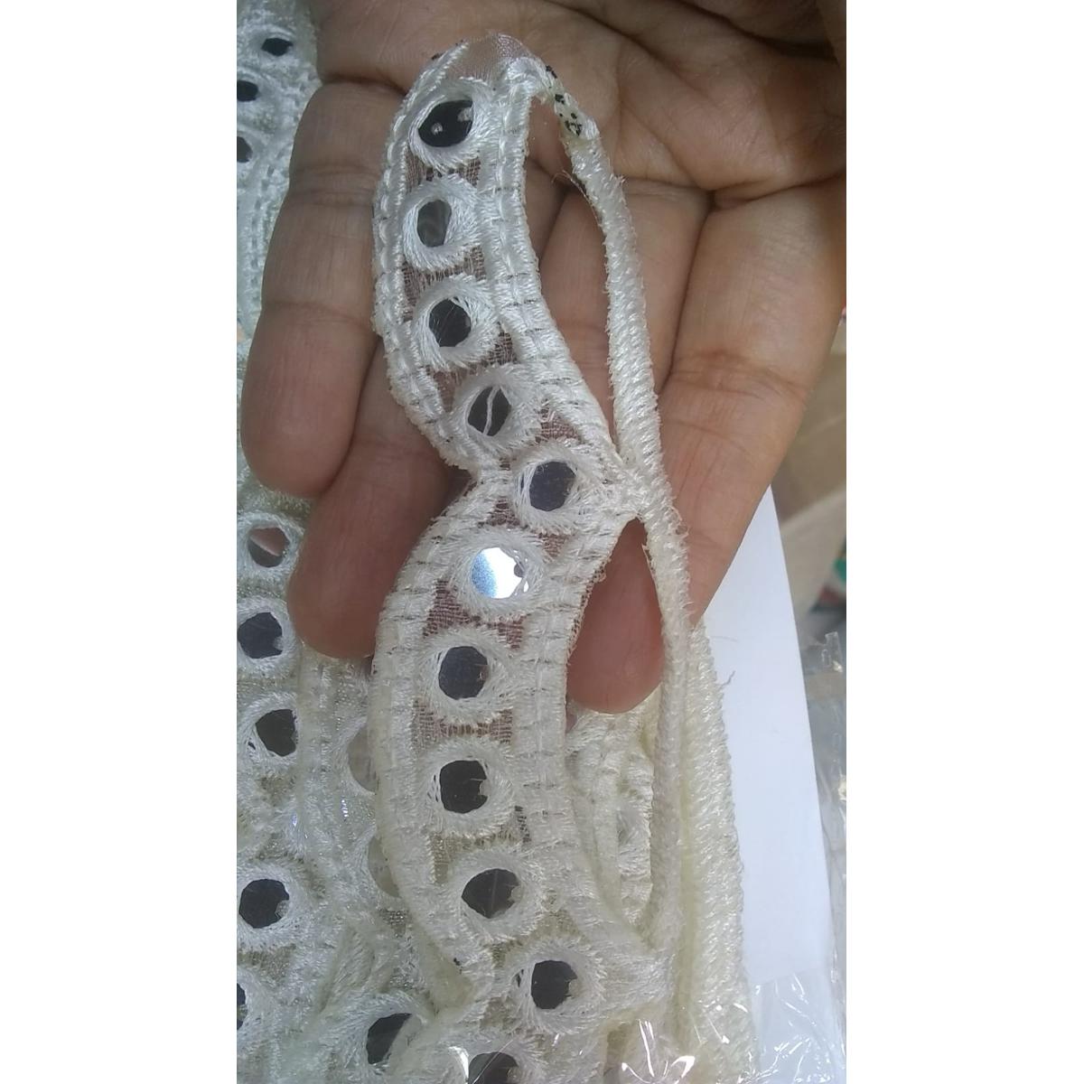 chinese dress ladies mirror work lace price