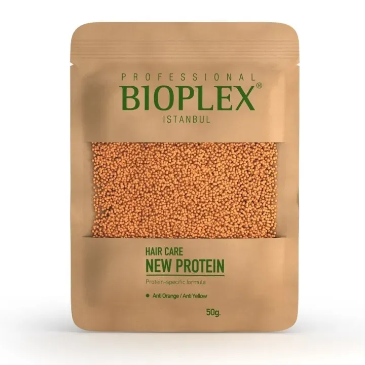 50g Bioplex Hair Protein Treatment No Damaged Hair For Bleaching and Colouring Golden Protein Balls - Create Beautiful Blonde Hair