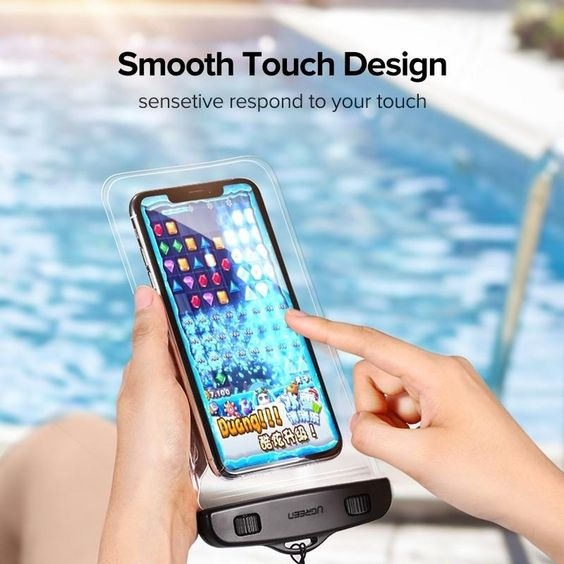 Universal Waterproof Mobile Pouch Case for All IOS and Android - Water Proof Cover Bag Mobile Phone Protector