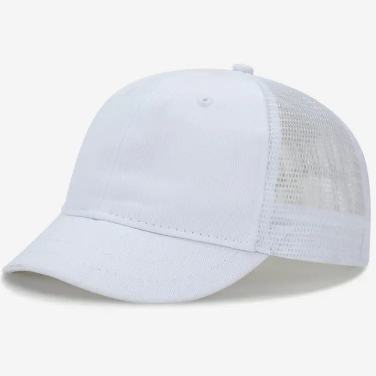 Short Brim Breathable Net Cap Short Brim Hat Male Baseball Cap