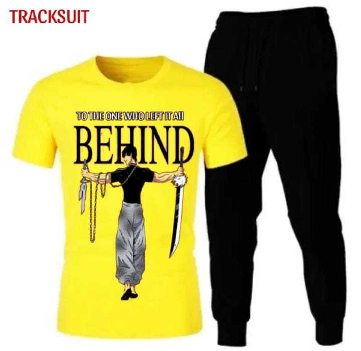 New Design Warrior Fighter Design Printed Summer Tracksuit For Men & Boys