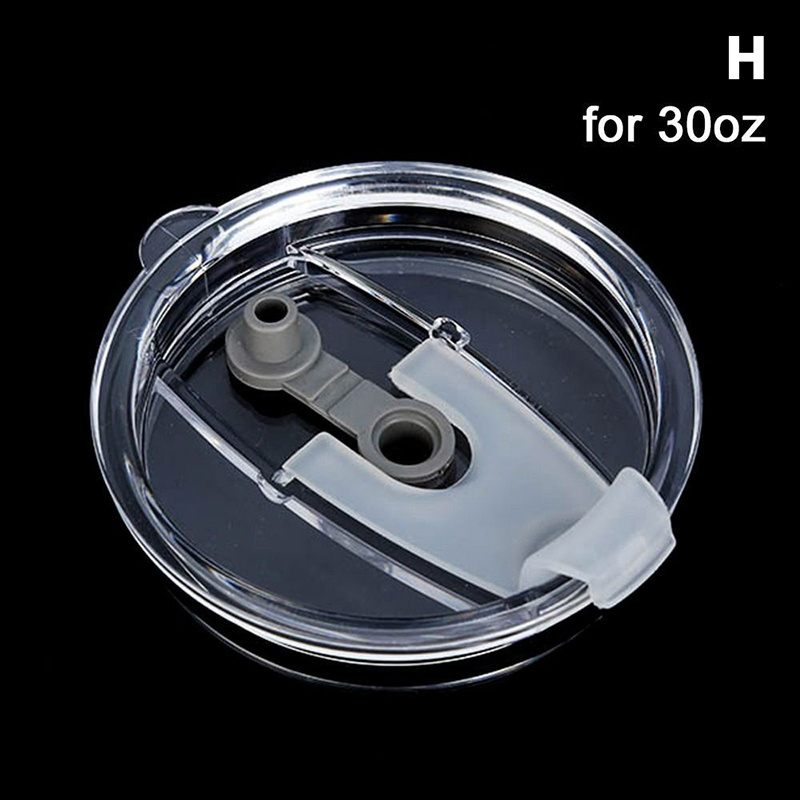 30 Oz Tumbler Lid Gteller Tumbler Replacement Lid For 20 Oz, 30 Oz Tumbler - Splash Resistant, Leak Spill Proof And Straw Friendly (30 Oz Black, Double Hole) In | Whizz Tumblers 30oz Tumbler - Foto 6