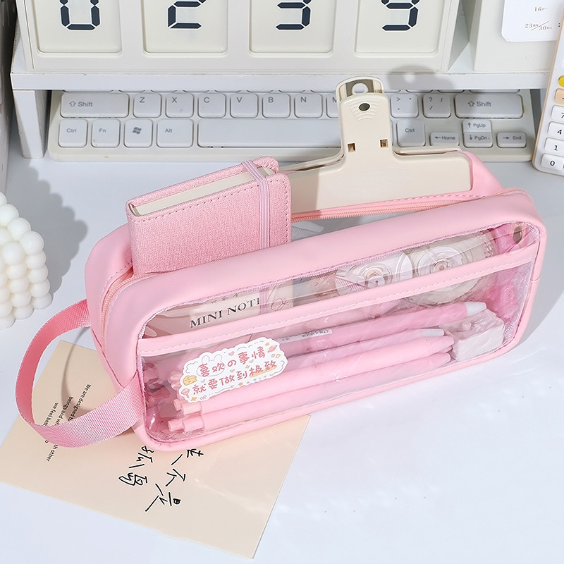Students Pencil Case Kawaii School Stationery Supplies Pen Large