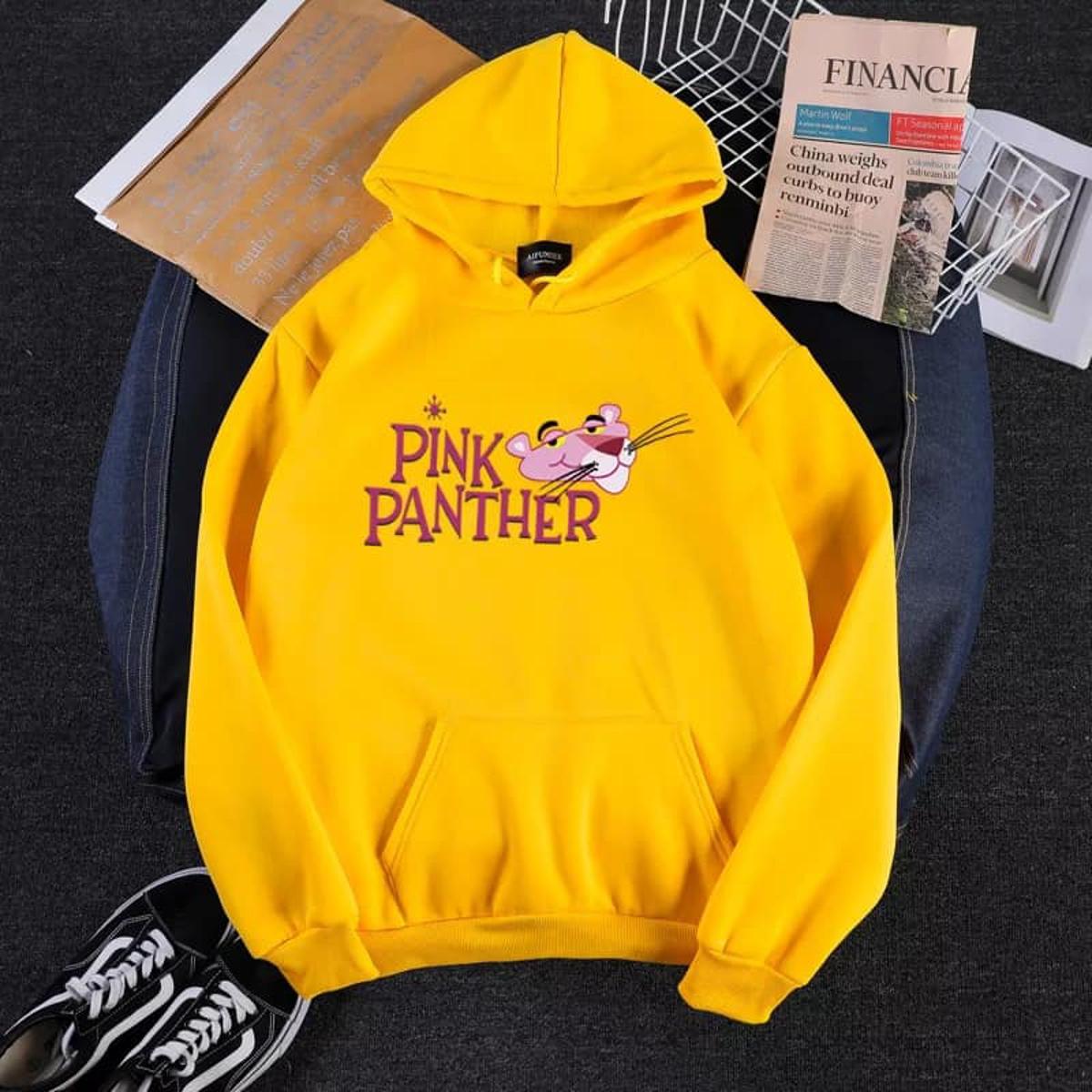 H&m pink cheap panther hoodie