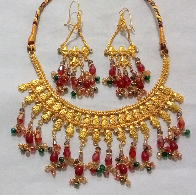 High Quality Bridal Set New Colllection Vip design Malti colour