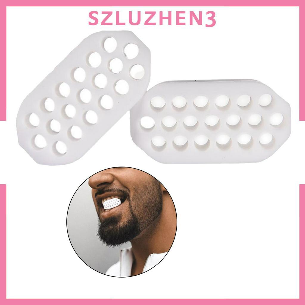 [SmartHome ] 2pcs Jawline Exerciser Exercise Fitness Ball Chisel Chin Neck. 