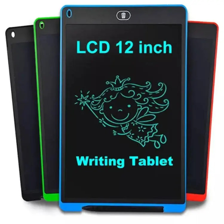 LCD Writing Tablet Electronic Slate E-writer Digital Memo Pad Erasable Writing Board Learning Toys And Gadgets For Educational And Daily Life Routine Notebook Purpose - 10 Inch & 8.5 Inch Pencil Box