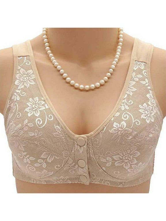 Front Open 3 Button Maternity Nursing  Bra for Women's