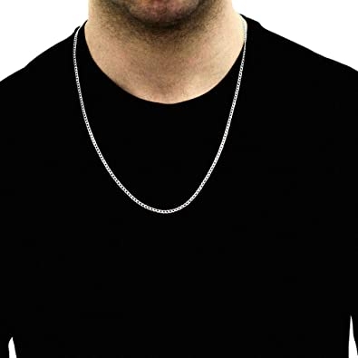 American Style Silver Trendy New Design Neck Chain For Men