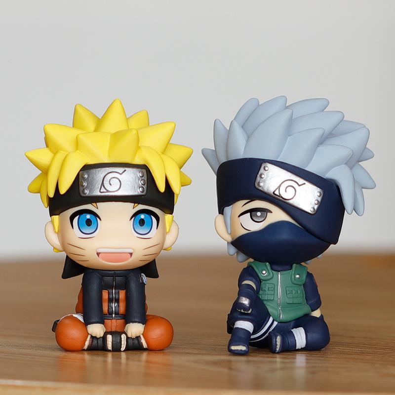 8cm New Naruto Anime Figure Model Sasuke & & Kakashi & Itachi Action Figure for Kid Children Gifts Character