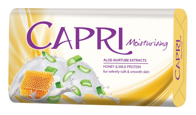 Capri White Single Soap - 100gm