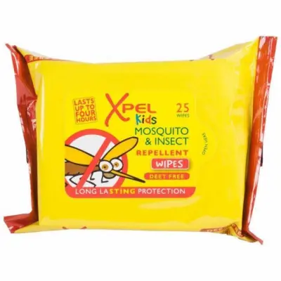 Xpel Kids Mosquito Repellent Wipes | Baby Insect Care