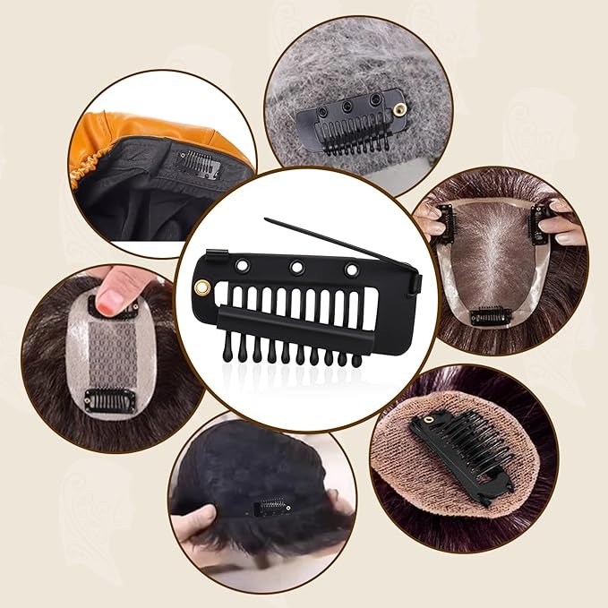 Dupatta Clips - Strong Dupatta Grip Clips for Women's Hijab, Veil, Hair Extensions & Hairpieces